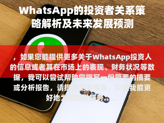 WhatsApp 投资人关系的解析及未来发展预测