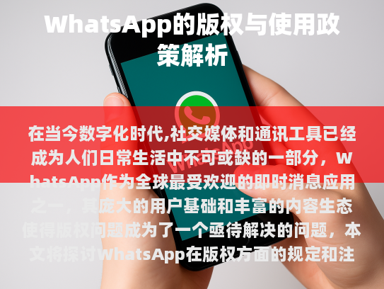 WhatsApp 的版权政策概述