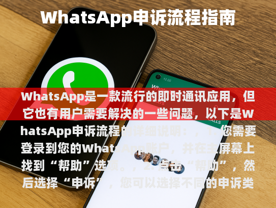 WhatsApp是一款流行的即时通讯应用，但它也存在一些用户需要解决的问题。以下是WhatsApp申诉流程的详细说明，