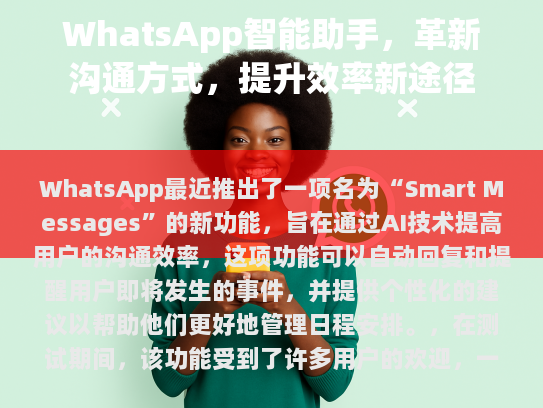 WhatsApp Smart Messages，革新沟通方式，提升效率