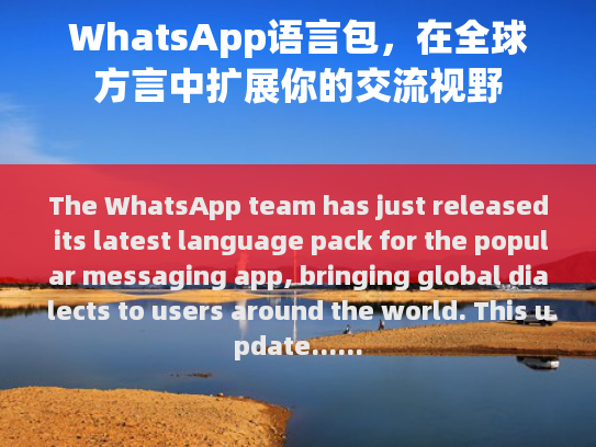 WhatsApp语言包是什么？