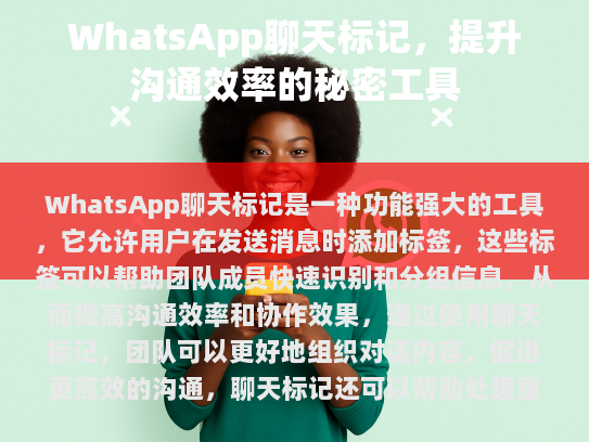 WhatsApp聊天标记，提升沟通效率的秘密工具