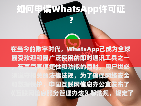 如何申请WhatsApp许可证?