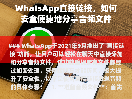 如何使用直接链接发送音频